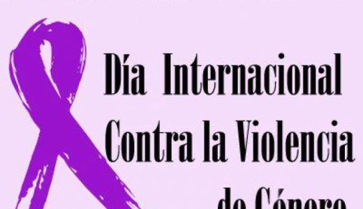 25 Noviembre, Día Internacional para la eliminación de la violencia contra la mujer.