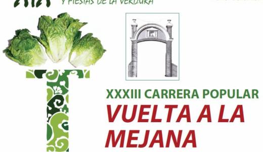 Cartel del a XXXIII Vuelta a la Mejana 2013