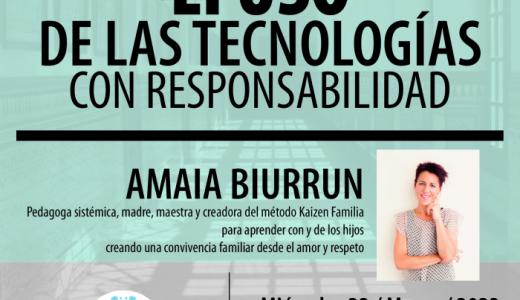 CONFERENCIA: El uso de las tecnologías con responsabilidad