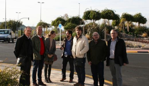 (De izda. a dcha) Lucas Bernal, Carlos Pérez, Amaya Pardo, Ignacio Bombín, Daniel López, Miguel Chivite y Juan Ruiz.