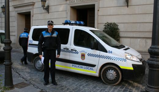 El Jefe de la Policía Municipal José Ángel Santamaría