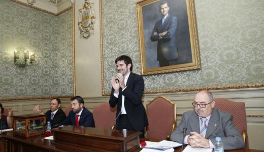 Eneko Larrarte nuevo Alcalde de Tudela (Foto: Blanca Aldanondo)