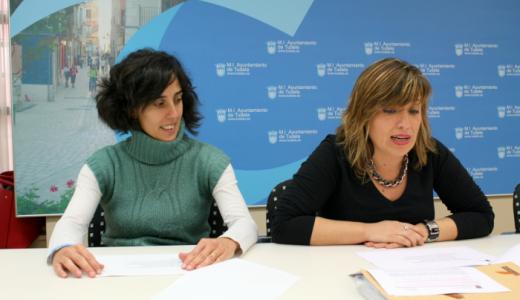 Marisa Marqués (Concejala Delegada) y Silvia Cepas ( Centros Cívicos y Juventud)