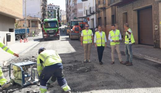 Obras asfaltado calles