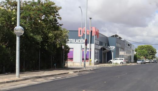 Reparación aceras polígonos