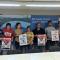 De izda. a dcha.: Diego Labarta(Ciudad Deportiva), Víctor Marco (Andatu), Olatze Bergara (Beterri), Silvia Cepas (concejala de Juventud) Íñigo Ruiz (Andatu), Javier Gil (Revolvedera) y Guillermo Garnica (Andatu).