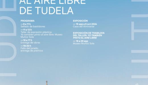 28º Premio de Pintura al Aire Libre de Tudela 15 sept 2024