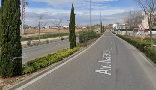 Avda Narangel Google maps