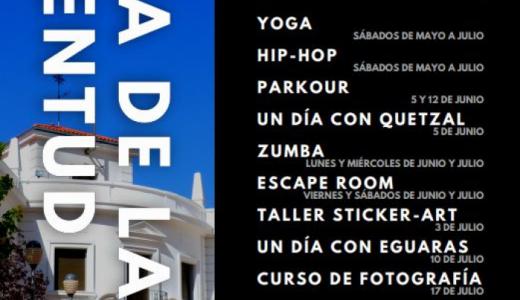 Cartel actividades juventud