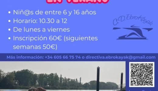 Curso intensivo de piragüismo Verano 2025