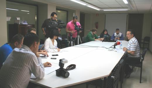 El Concejal de Festejos Fernando Inaga presenta el Programa de Fiestas 2013