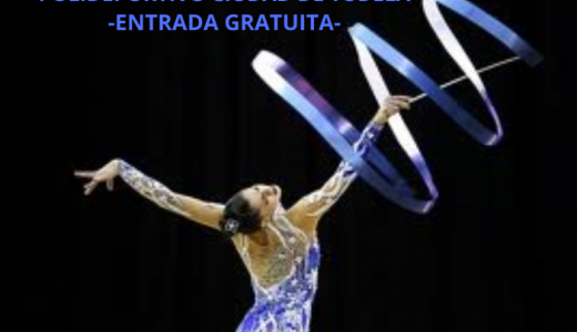 Exhibición fin de curso de gimnasia rítmica. Polideportivo Ciudad de Tudela 14 de junio 2025