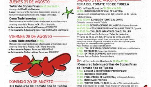 Fin de semana Tomate Feo de Tudela 2026