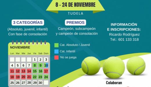 II Torneo de Otoño de Tenis "Ribotas" 8 - 24 nov 2024
