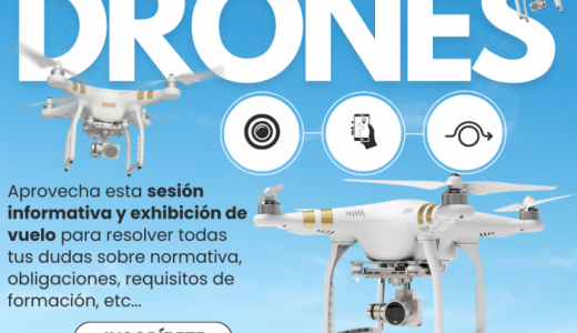 Jornada Informativa y Exhibición Vuelo de Drones 2 dic. 2023