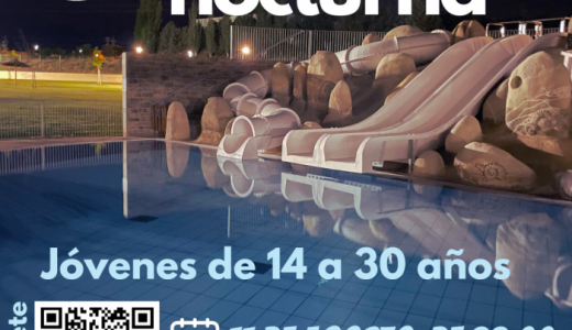 Piscina nocturna 11 de agosto de 2023