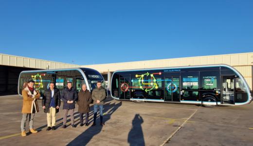 Recepción autobuses transporte