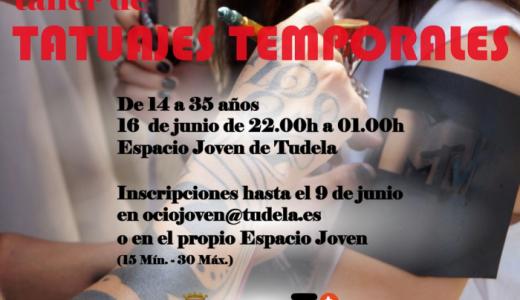Taller tatuajes temporales