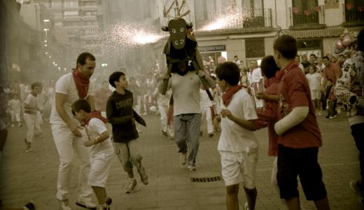 Toro de fuego