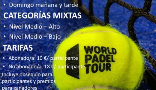 V Torneo de pádel mixto