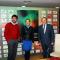 (Foto: Jesús Marquina) Eneko Larrarte, Uxue Barkos y Rafael Remírez de Ganuza