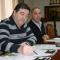 José Aguado (Restaurante Príncipe de Viana) y Jesús Älava (Concejal de Turismo)