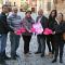 Rubén Olmo y Paco Muñoz(C.A.Ribera), Ana Ros (Pta.Saray), Jesús Álava (Deportes), Natalia Castro (Bienestar Social y Mujer) y Anichu Agüera (Consejo Municipal de la Mujer)